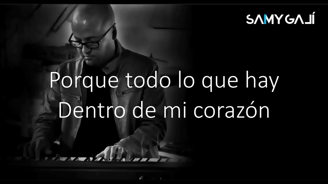 Samy Galí - (Piano + Letra) Renuévame [Marcos Witt]