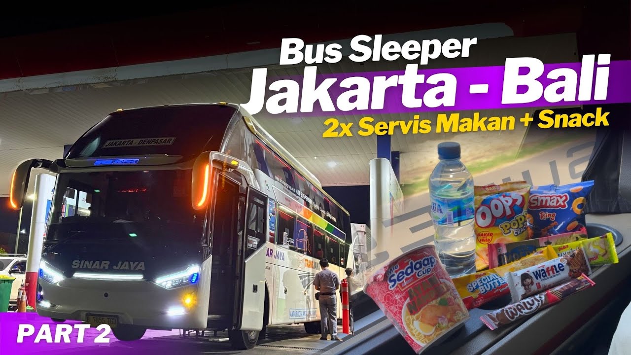 2x Makan plus SNACK ‼️ Kayak gini kalo Sinar Jaya servisnya maksimal 👍 Trip Jakarta - Denpasar #2