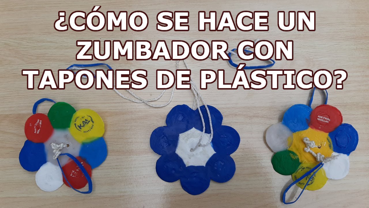¿Cómo se hace un ZUMBADOR con tapones de plástico? #Edufis