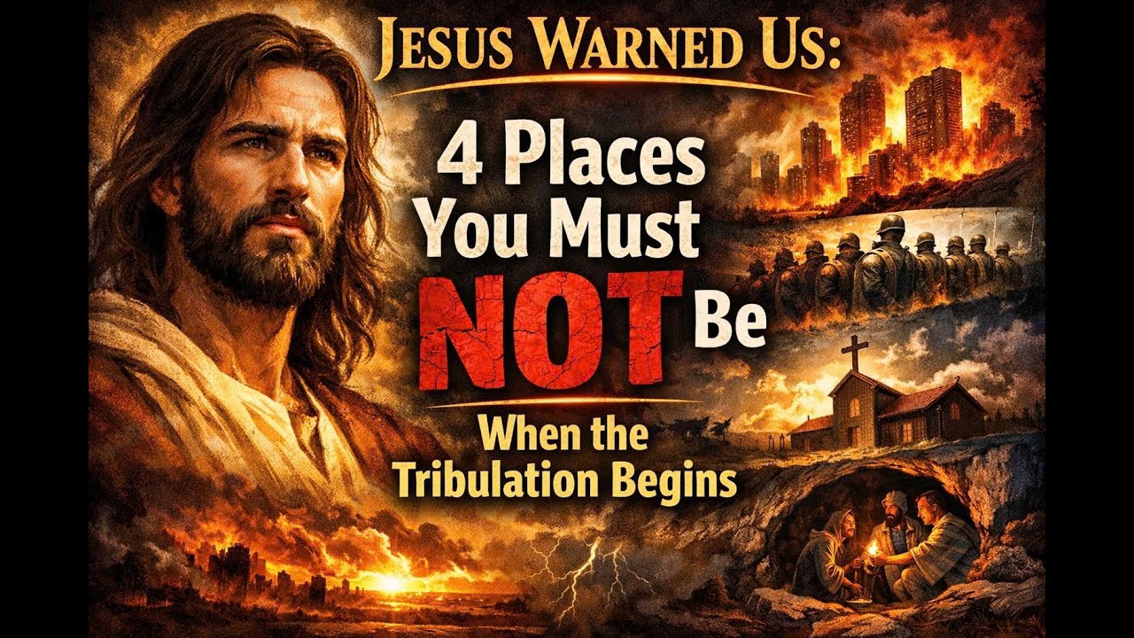 Jesus Warned Us: 4 Places You Must NOT Be When the Tribulation Begins