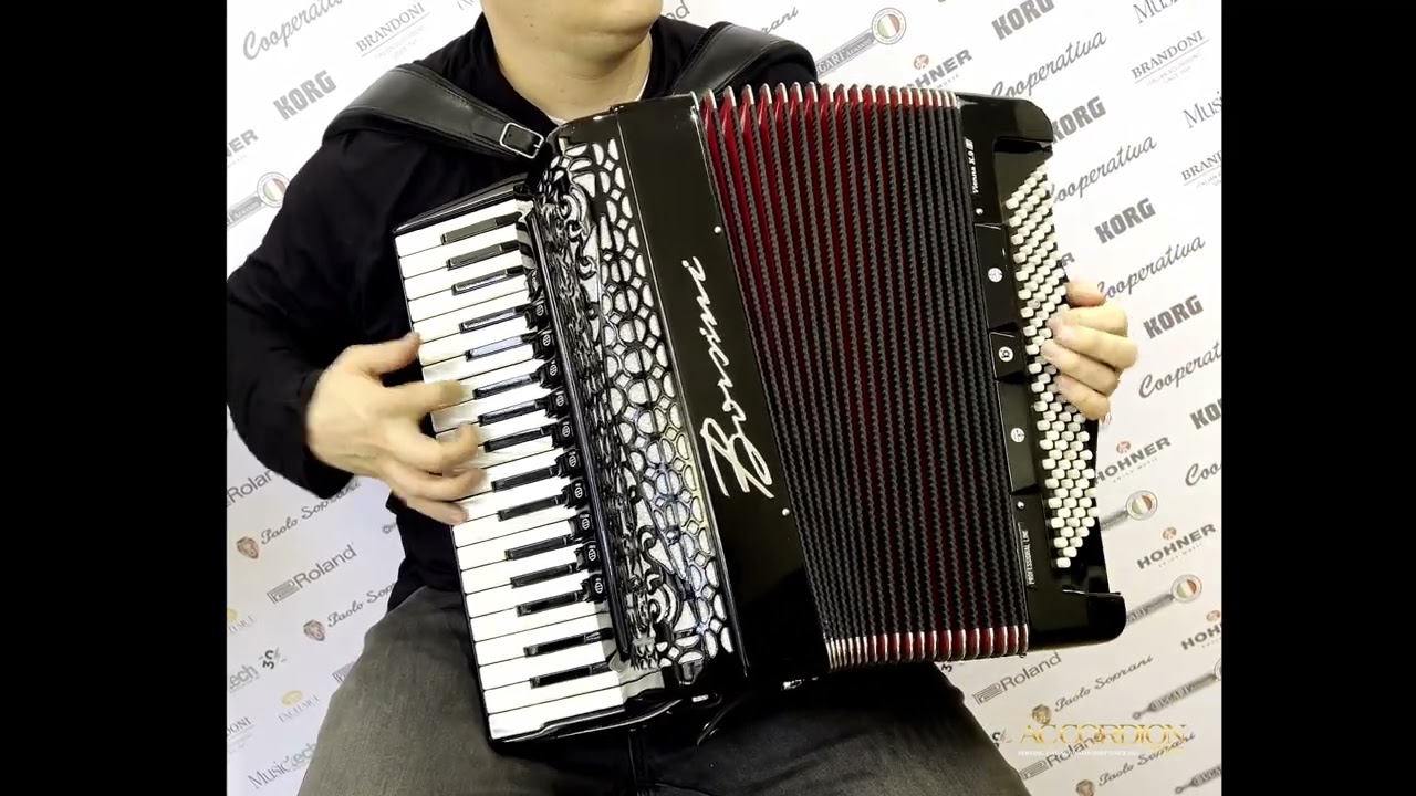 Borsini Vienna K9 120 Bass Compact Accordion