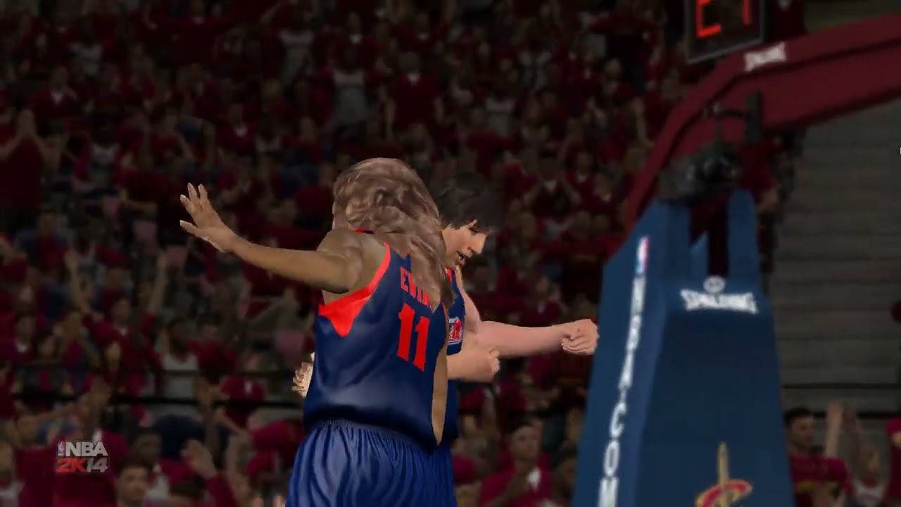 NBA2K14 Womens playoffs Highschool game 1 2Q