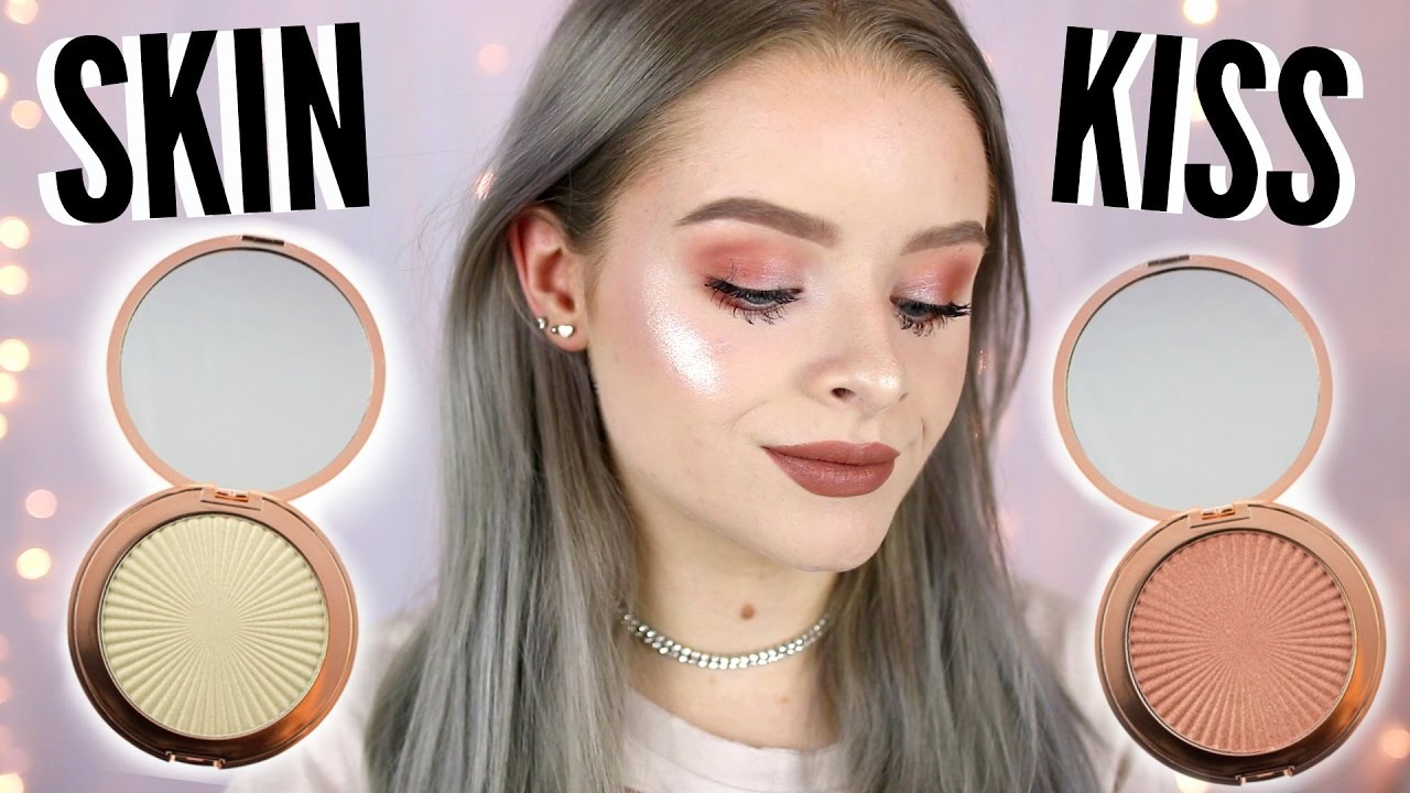 MAKEUP REVOLUTION SKIN KISS HIGHLIGHTERS - SWATCHES + DEMO!