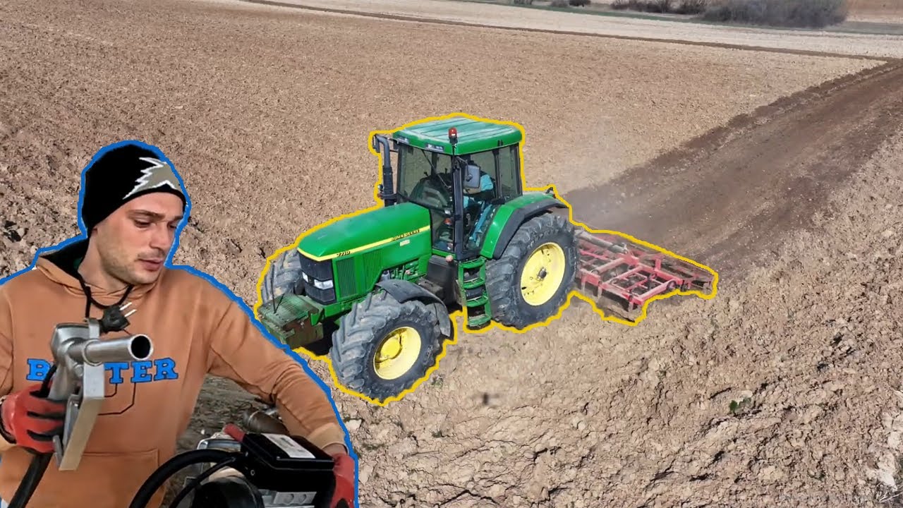 JAVÍTÁS UTÁN MEGKEZDTÜK A TALAJMUNKÁT A 7710-EL!