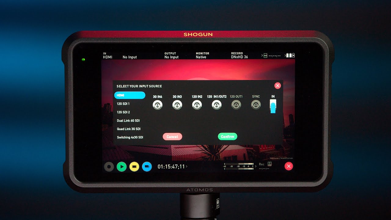 ATOMOS SHOGUN 7 // bien plus qu'un simple ENREGISTREUR externe !!
