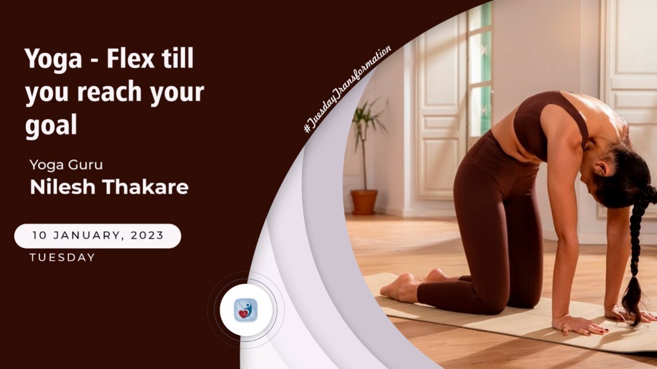 Yoga - Improve your digestive & heart health Yoga Guru - Nilesh Thakare