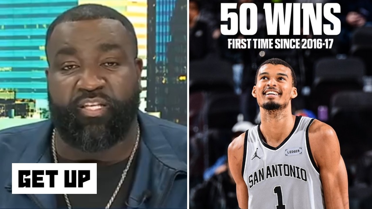 GET UP | Wembanyama is a legit superstar level talent! - Perk on Spurs past Clippers for 50th win
