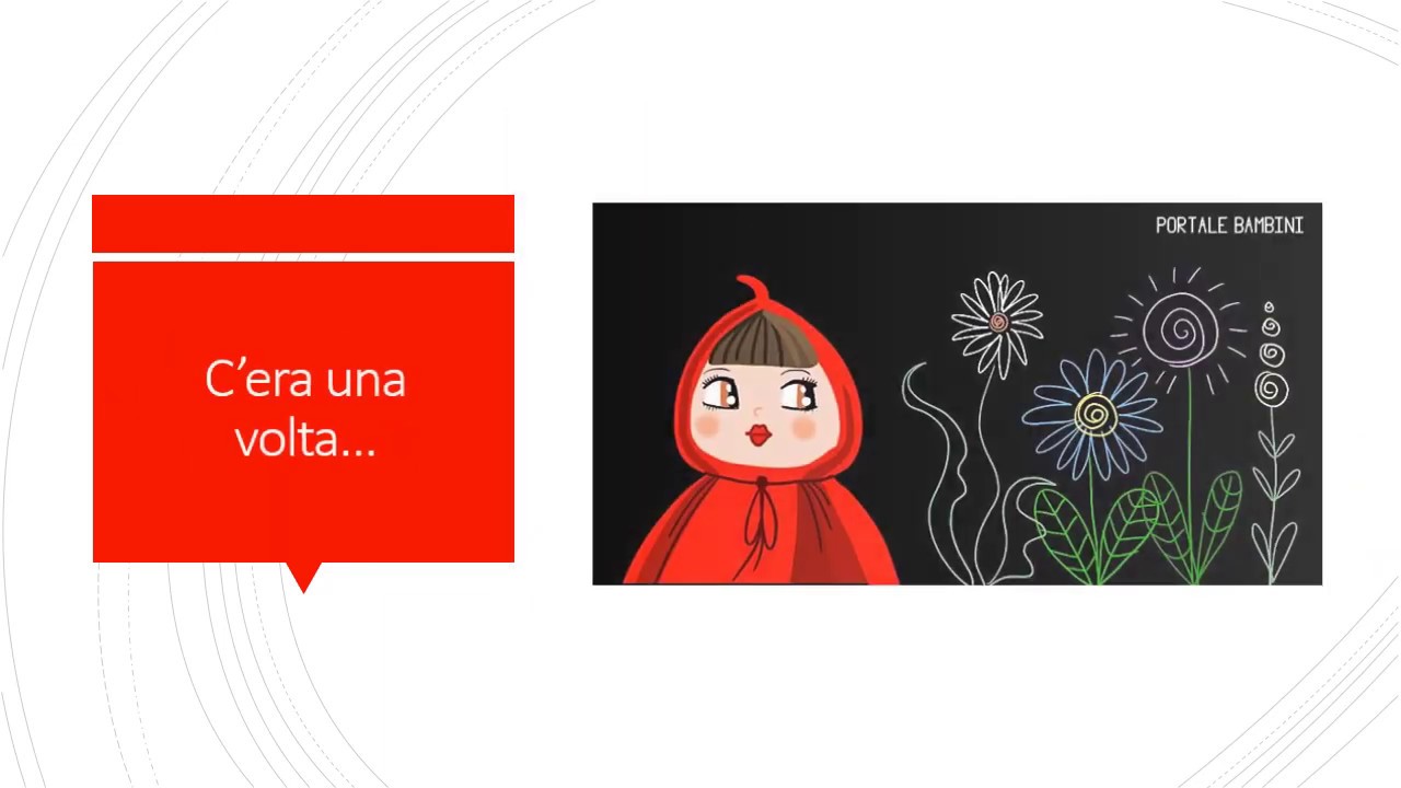 Struttura ed elementi della fiaba: Cappuccetto Rosso.