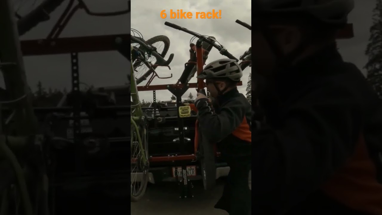 A very safe bike rack!