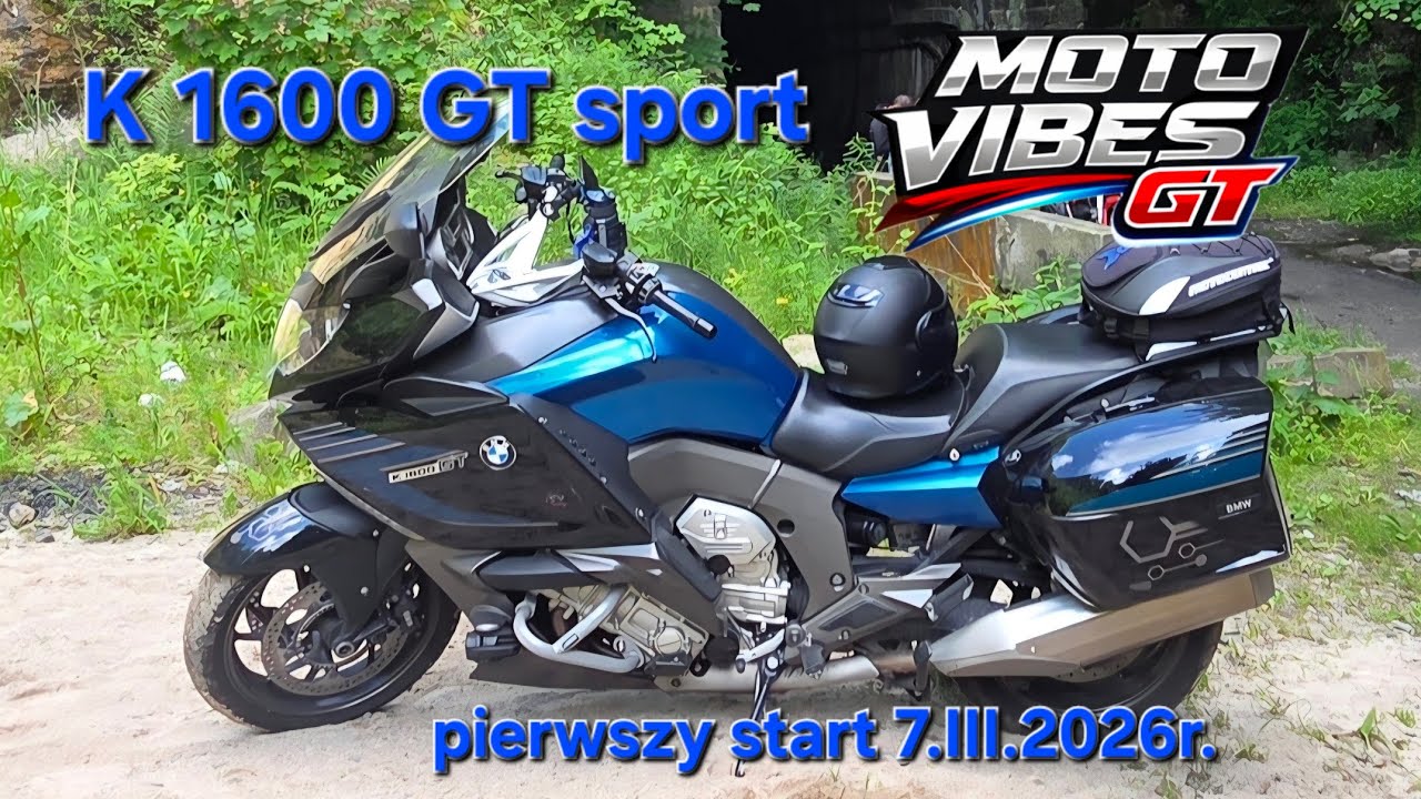 K 1600 GT sport. Pierwszy rozruch w sezonie. #MotoVibesGT #vibes #k1600gt 