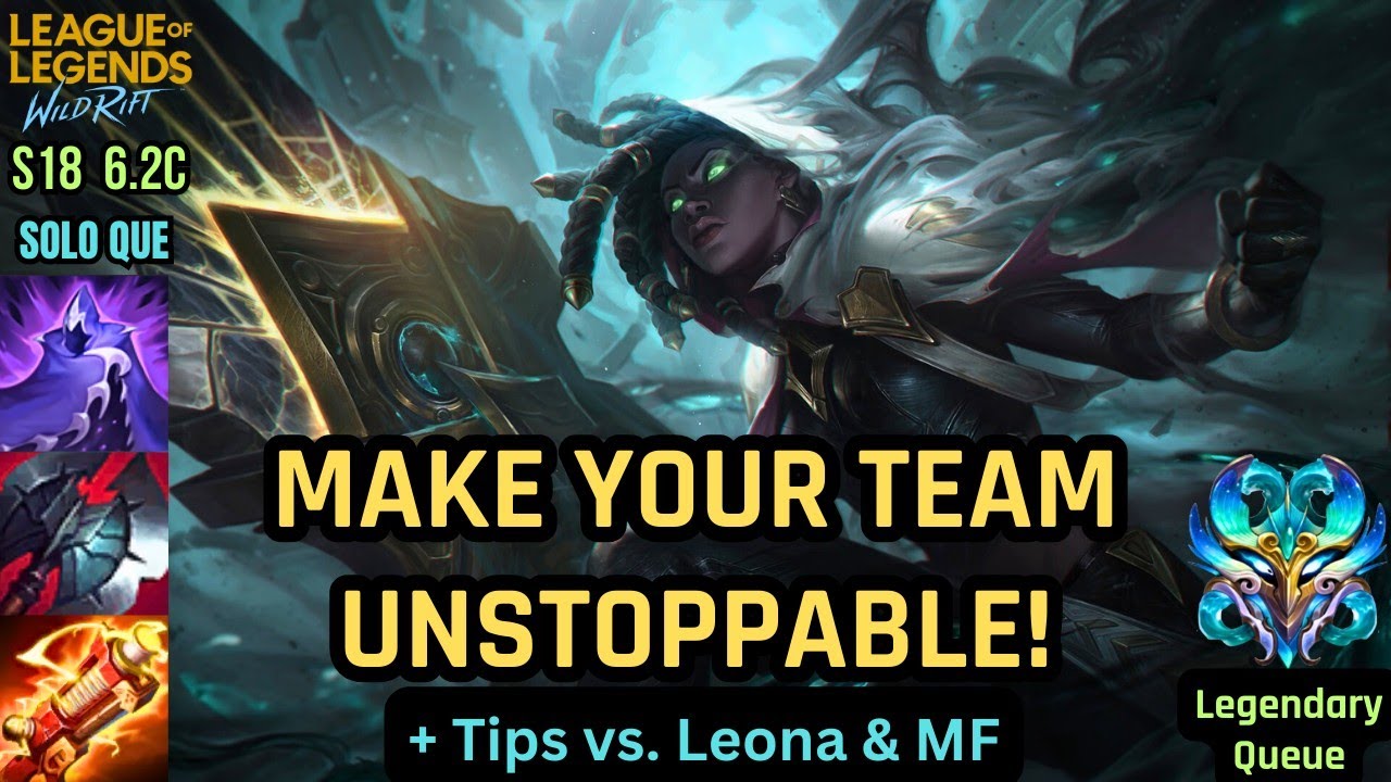 Wild Rift – Senna Support Guide 2025 | Make Your Team Unstoppable! Build & Runes | Legendary Queue