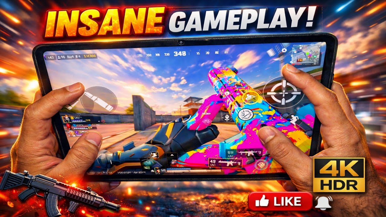Blood Strike Mobile 144FPS on Xiaomi Pad 6 New update 