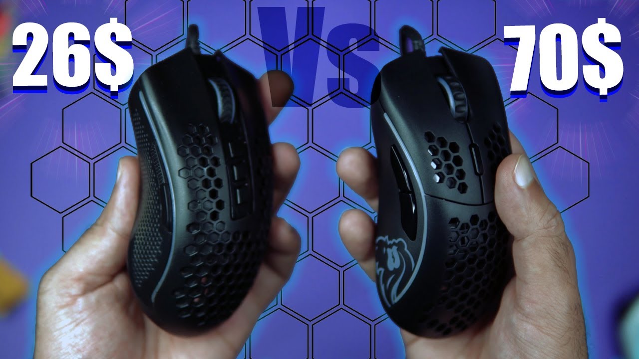 Glorious Model D Vs Redragon M808 STORM | HoneyComb Gaming Mouse | Review & Comparison | In Urdu