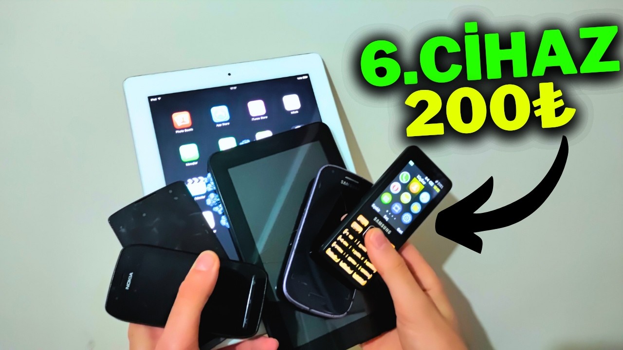 Sanal Bit Pazarından Toplu Telefon Tablet Aldım!