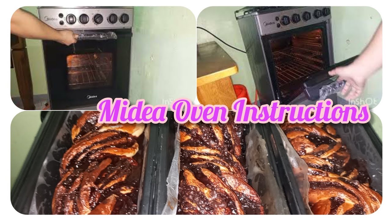 MIDEA OVEN Tagalog INSTRUCTIONS AND HOW TO BAKE BREAD USING MEDIA OVEN/Sheicole's Channel