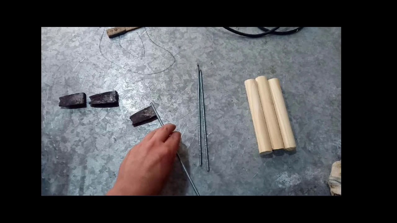 COMO HACER UN CAUTIN? - COMO HACER UN MARTILLO DE COBRE? - COMO HACER SOLDADOR DE ESTAÑO?