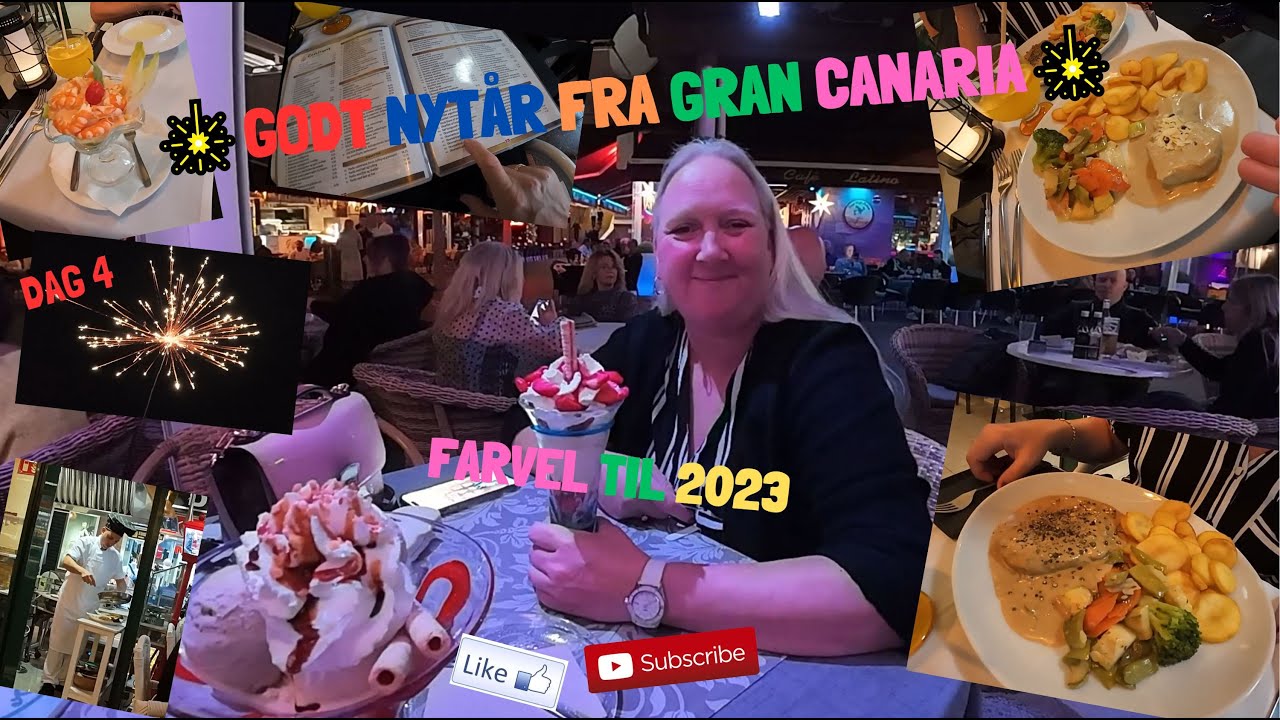 🎇VI SIGER FARVEL OG TAK FOR DENNE GANG🎇💖💖💖NYTÅRSAFTEN PÅ GRAN CANARIA💖💖💖