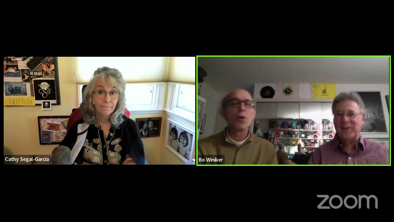 Cathy Segal-Garcia&rsquo;s Noontime Hang, featuring Bo Winiker & his brother, Bill Winiker!