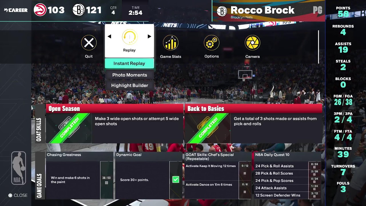 NBA 2K 26 Brooklyn nets My career road to champion ship