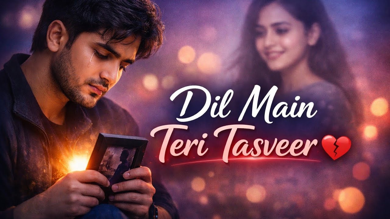 Dil Main Teri Tasveer | Heart Touching Love SongDil Main Teri Tasveer 💔 | Sad Romantic Song