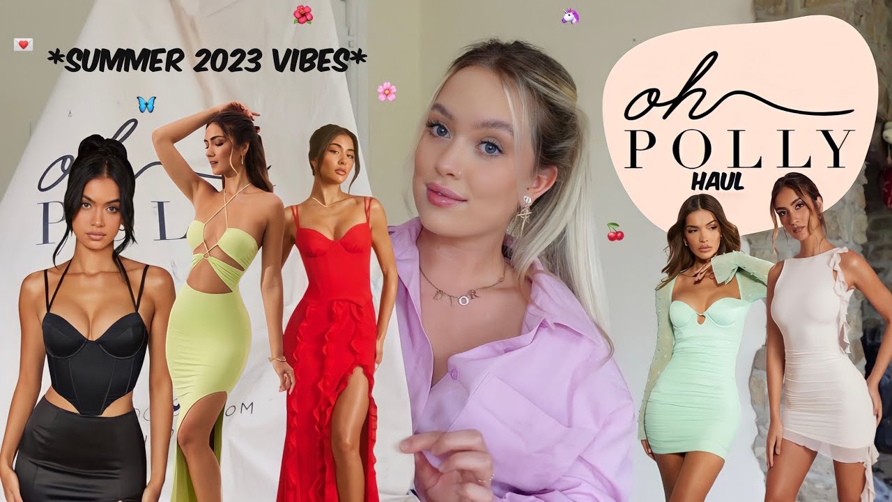 OH POLLY SUMMER 2023 TRY ON HAUL | the most *gorgeous* dresses, tops and corsets ever!!