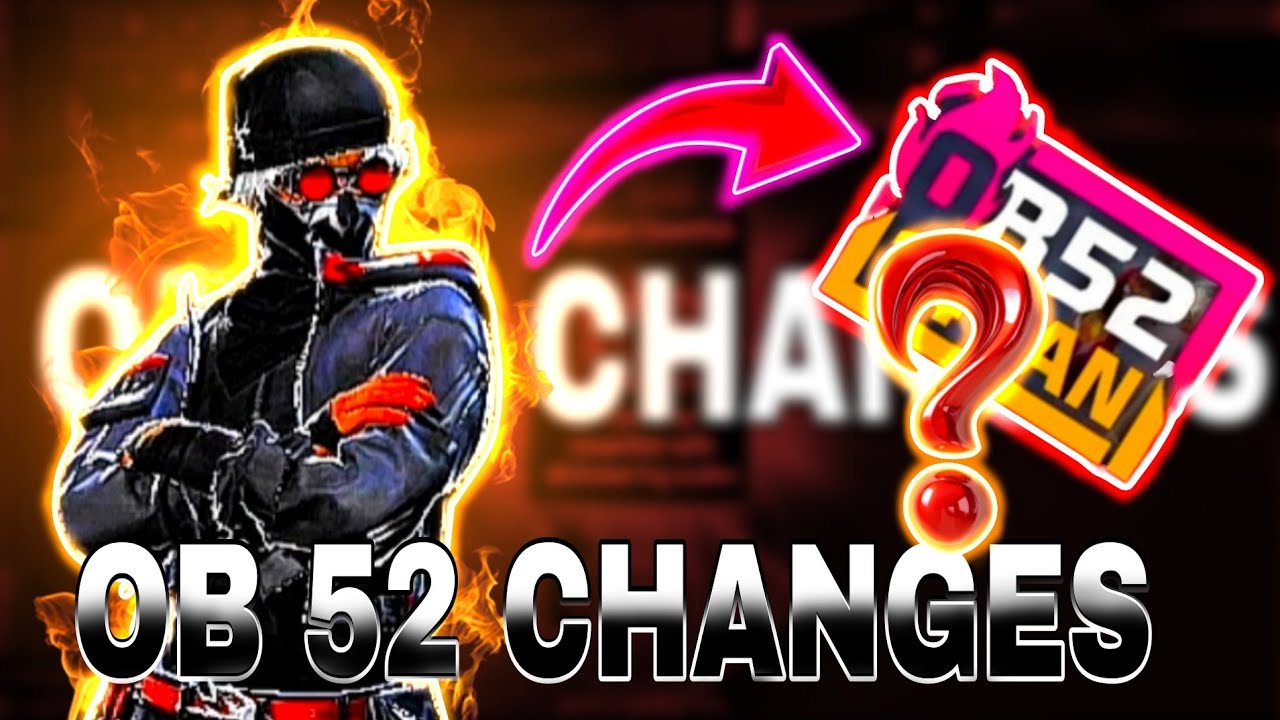 OB 52 Update full changes details 😱😨 New character (MORSE) 😰 After update changes 😳😳