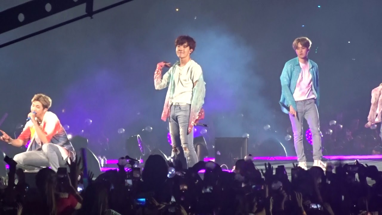 190526 BAEPSAE, FIRE MEDLEY @ BTS 방탄소년단 Speak Yourself Tour Allianz Parque Brazil Concert Fancam