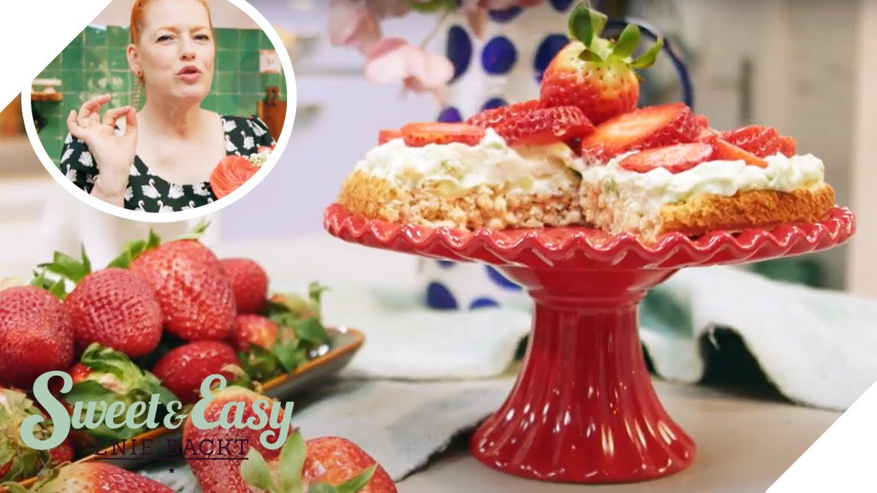 Erdbeer-Avocado-Kuchen: Trendige Geschmacksexplosion💥😋 | Sweet & Easy - Enie backt | sixx
