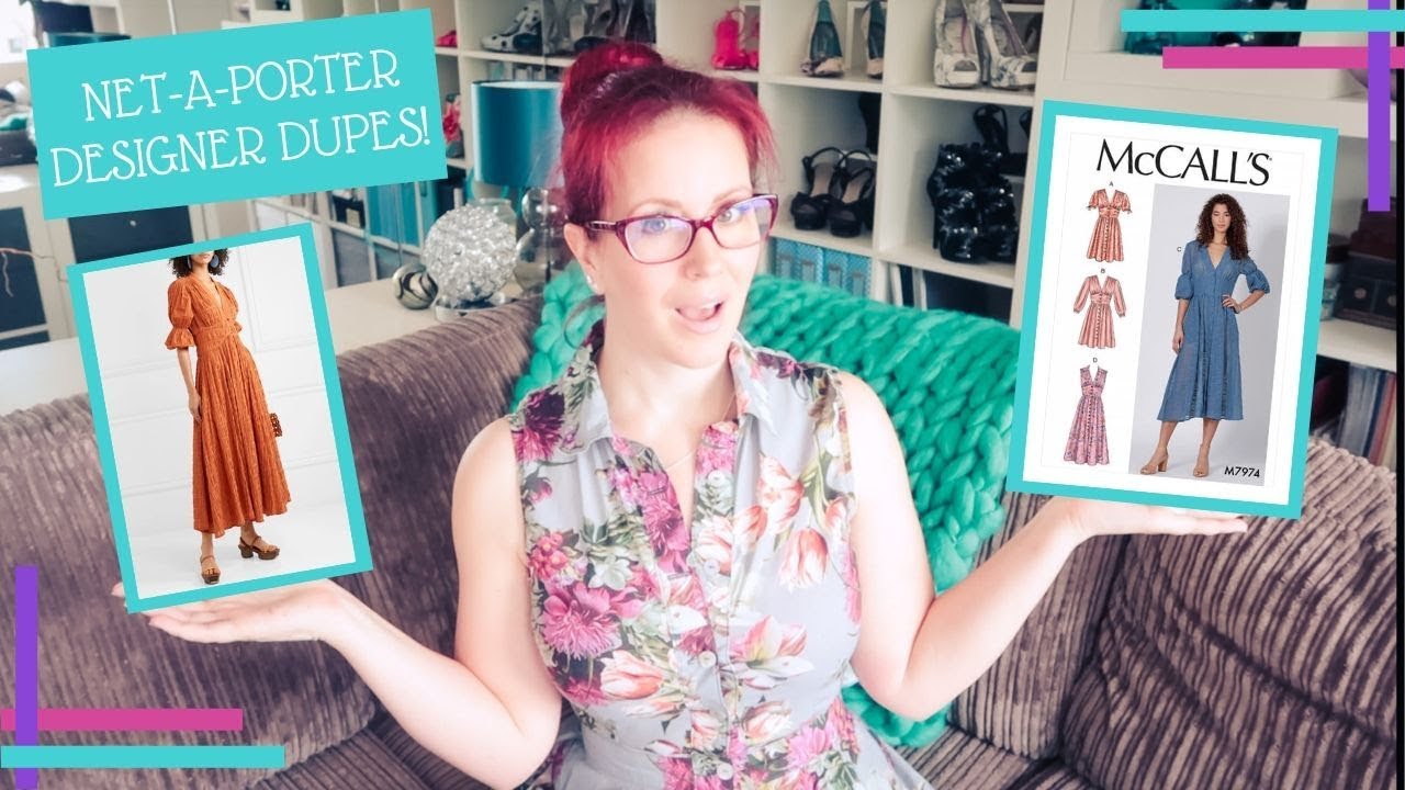 Get The Look For Less :: Net-A-Porter Designer Dupes Using Sewing Patterns