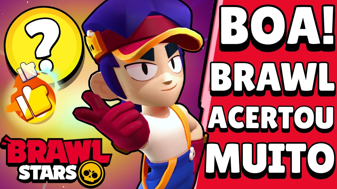 BOA BRAWL STARS! FINALMENTE algo *MUITO* BOM DENTRO do JOGO!