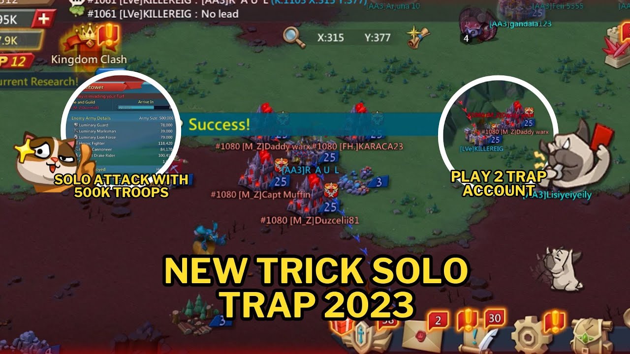 Lords Mobile - Strategi Solo Trap Terbaik di Lords Mobile: Tips dan Trik Terbaru‼️