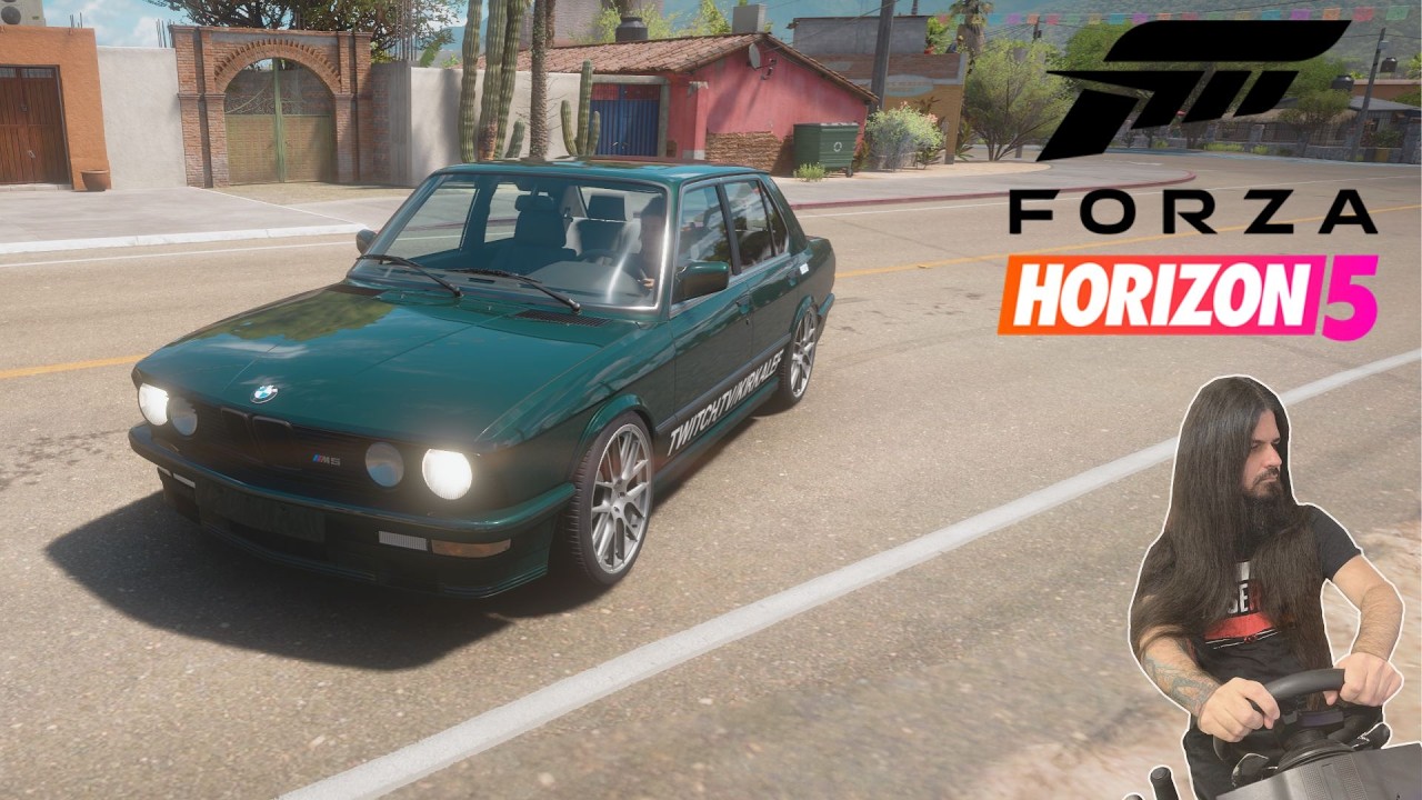 Online Driving/Racing/Drifting with Steering Wheel - Forza Horizon 5