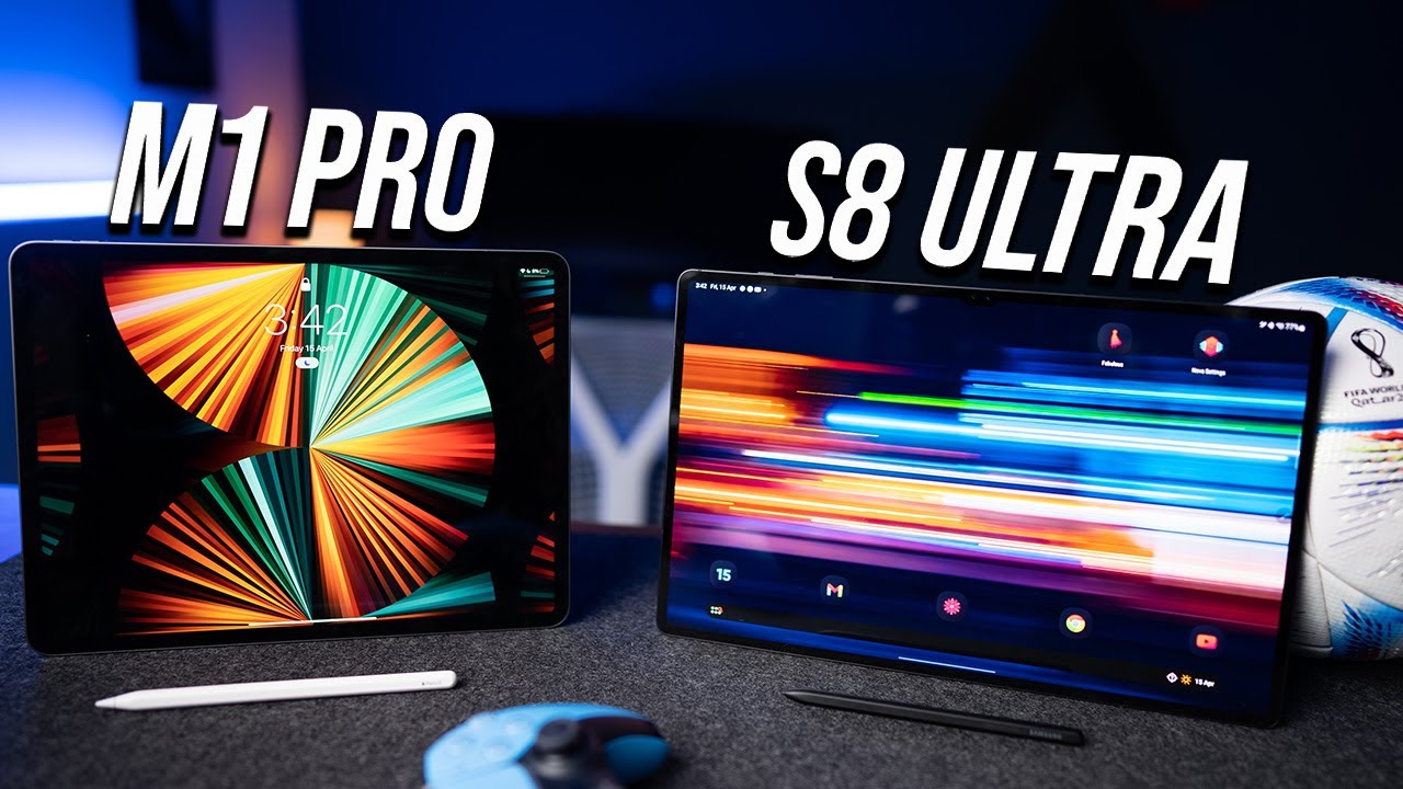 Samsung Tab S8 Ultra vs M1 iPad Pro - THERE IS NO COMPARISON!
