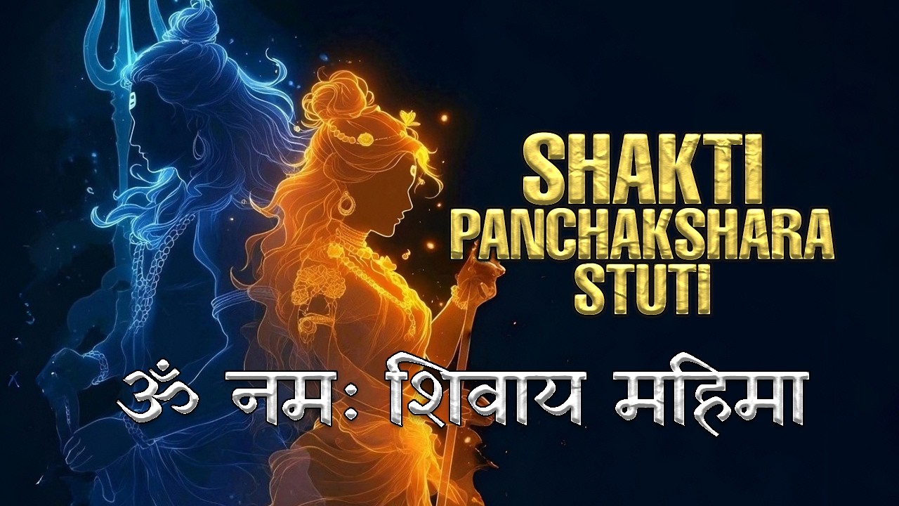 Ancient Shiva-Shakti Prayer Hidden in the Panchakshara | Powerful Stuti