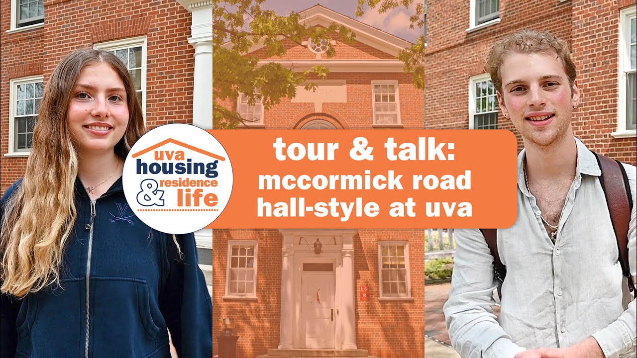 Tour & Talk: McCormick Road Hall-Style at UVA