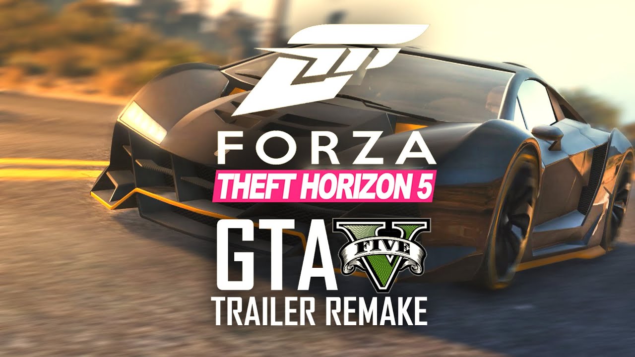 Forza Horizon 3 Trailer Remake in GTA V!