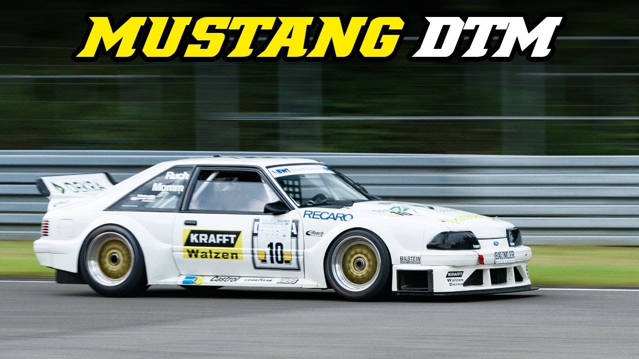 1993 Ford Mustang DTM | V8 Power | Nürburgring 2024