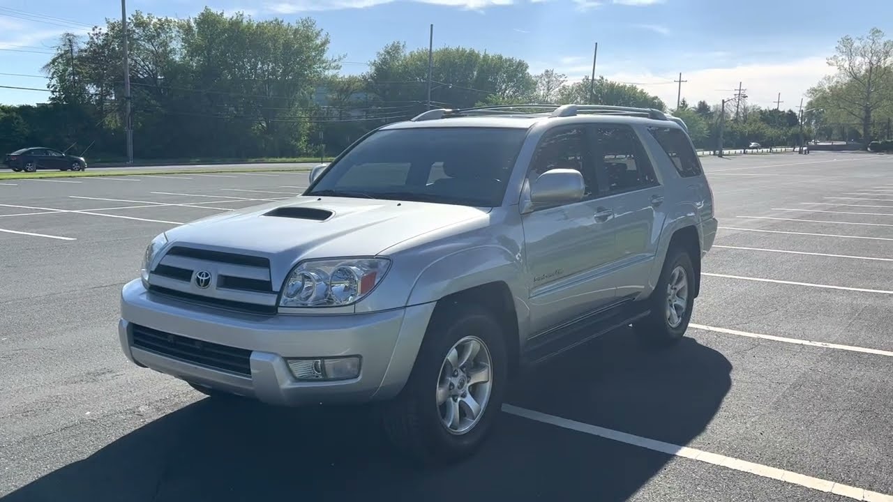 Демонстрация Toyota 4Runner Sport Edition 2005 года.