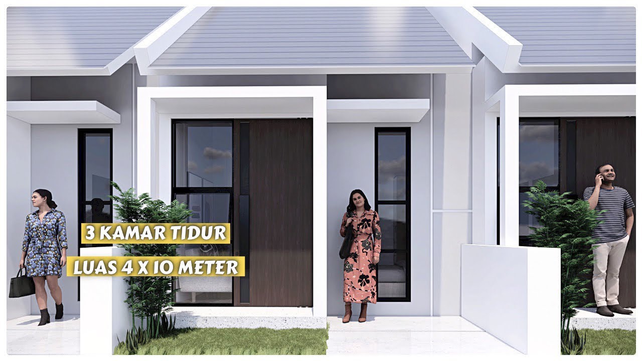 Manis Banget Lahan 4X10 Meter Bisa 3 Kamar ???