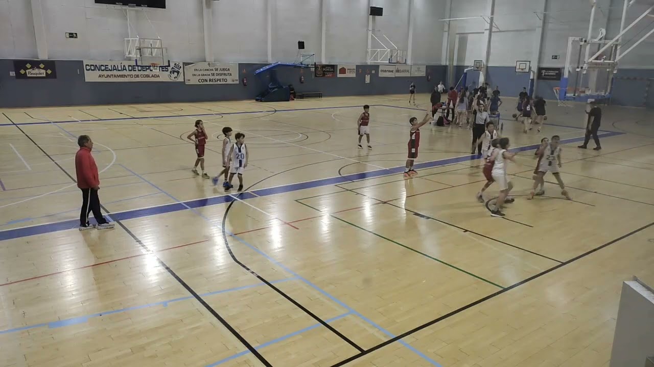 C.B. Coslada 93 vs 63 Brains Moraleja 5º periodo