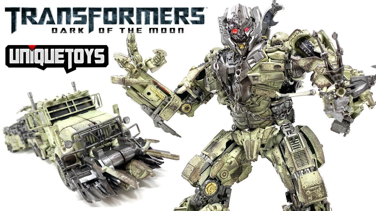Обзор уникальных игрушек MEGATRON Transformers Dark Of The Moon R-05 DESPERADO