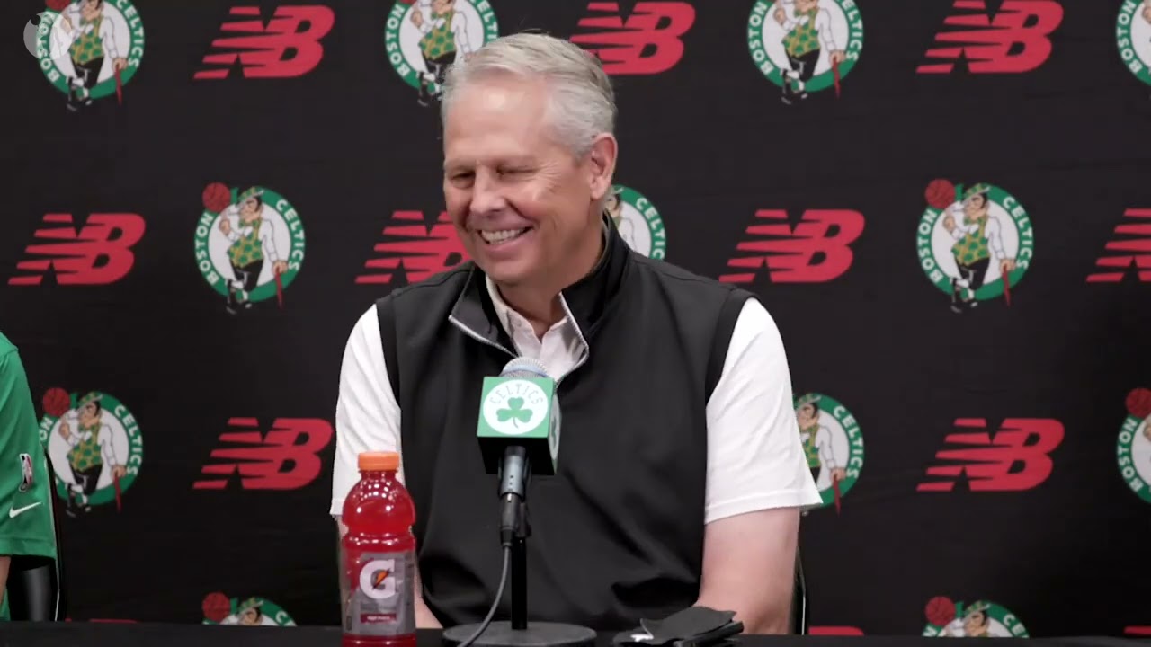 Danny Ainge, Brad Stevens, Wyc Grousbeck and Steve Pagliuca Press Conference