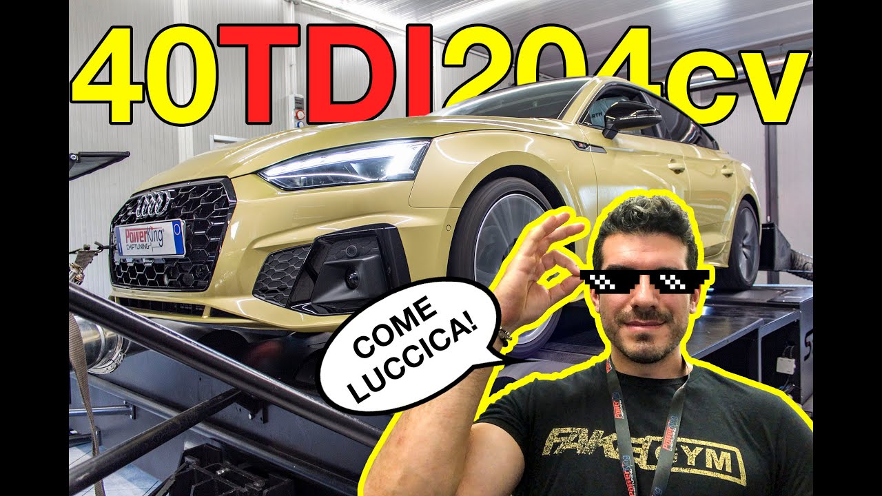 LUCCICANTE AUDI A5 RICEVE UN'INIEZIONE DI POTENZA PLUG AND PLAY!