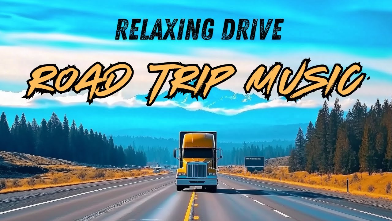 American Road Trip Instrumental Relaxing Music: Guitar Romantic Songs for Calm Driving & Relaxation