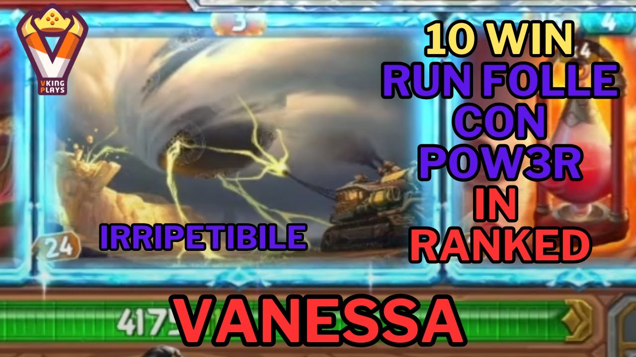 10 Vittorie in Ranked con Vanessa, run IRRIPETIBILE con 