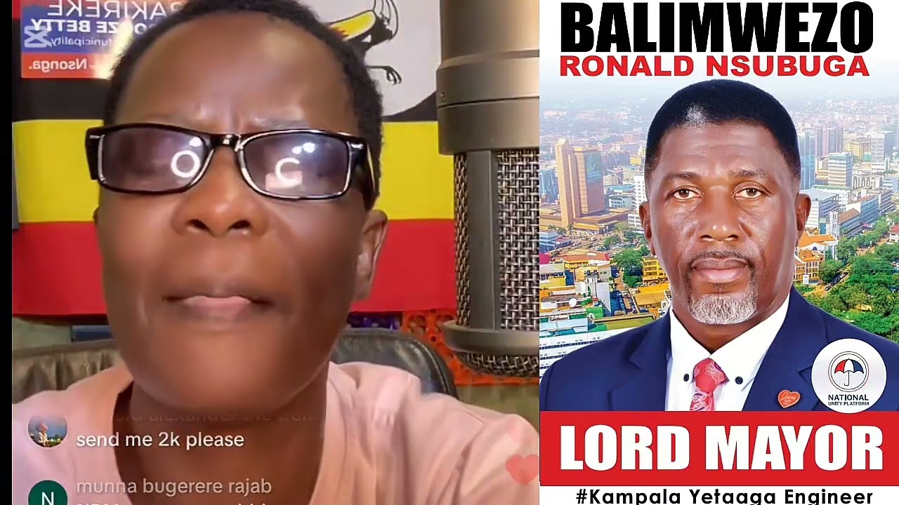 Hon nambooze Asaba ba na Uganda 🇺🇬 mugende mulonde abasigadeyo bona #bobiwine 