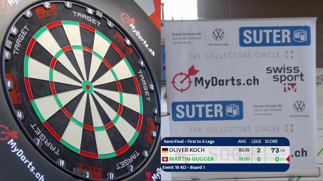 MyDarts.ch SDC Tour - Event 16  - 2025 - LIVE aus Diessenhofen TG