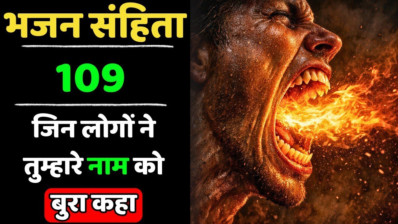 🔥भजन संहिता 109 | जिन लोगों ने तुम्हारे नाम को बुरा कहा – परमेश्वर करेगा न्याय