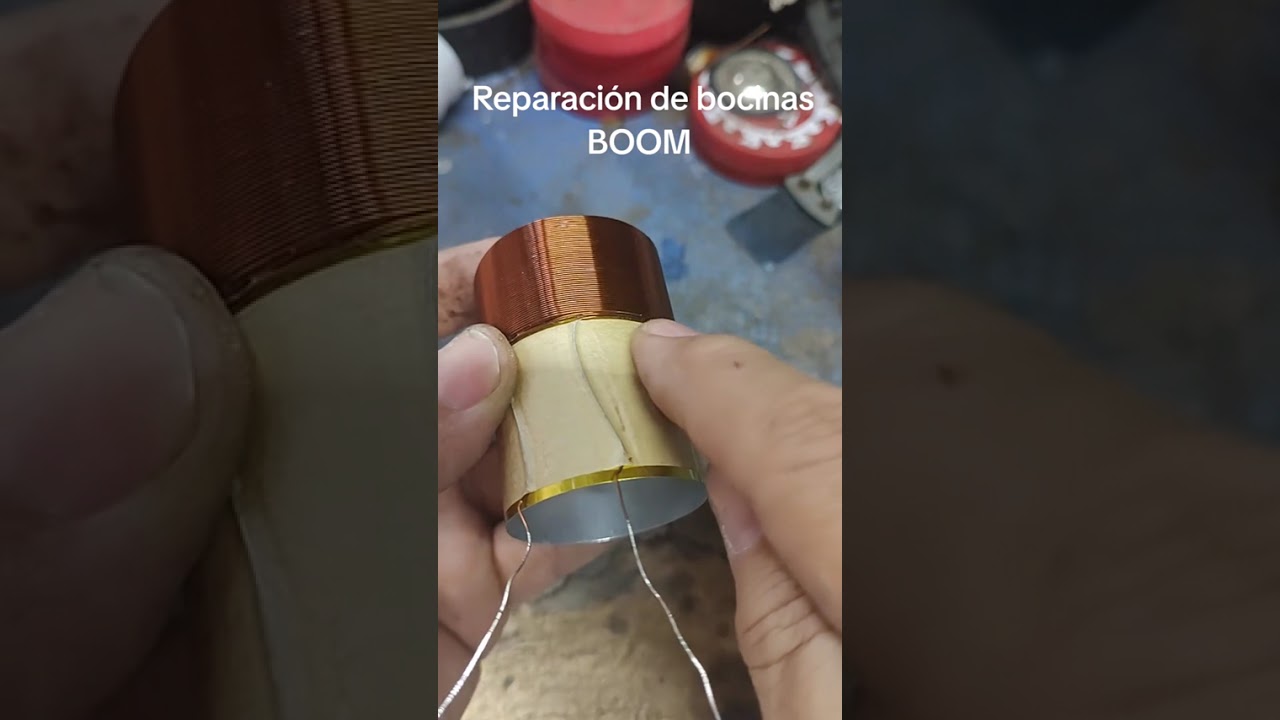 Explicando los tipos de bobinas qué hay sus positivos y los negativos #reparaciondebocinasboom 