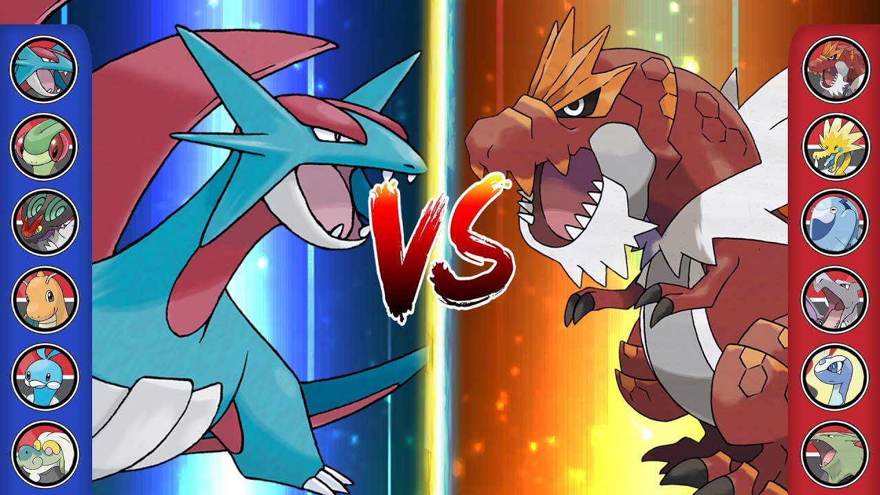 Pokemon Battle Theme: Dragon Pokémon Vs Dinosaur Pokémon
